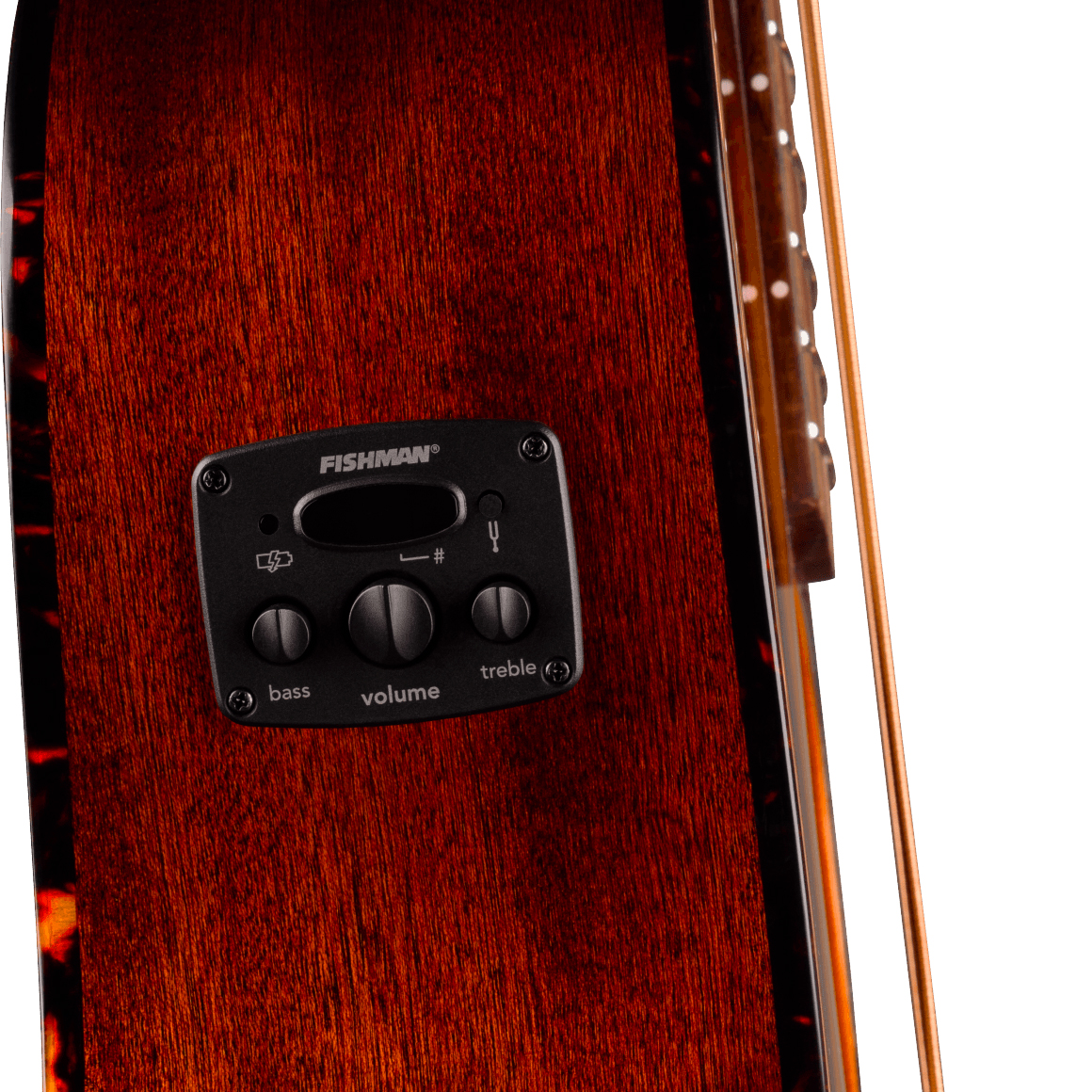 Fender Kingman Bass Deluxe Ce California Cw Shsc Epicea Acajou Noy - Honey Sunburst - Acoustic bass - Variation 3