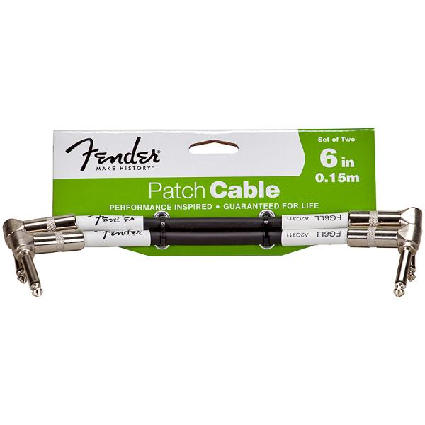 Fender 2x Performance Patch Cable 15cm Patch