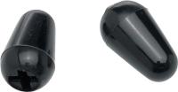 Stratocaster Switch Tips - Black