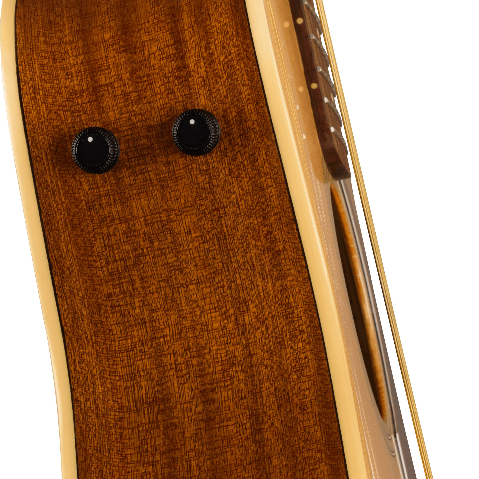 Fender Malibu Player 2023 Parlor Epicea Sapele Wal - Natural - Electro acoustic guitar - Variation 3