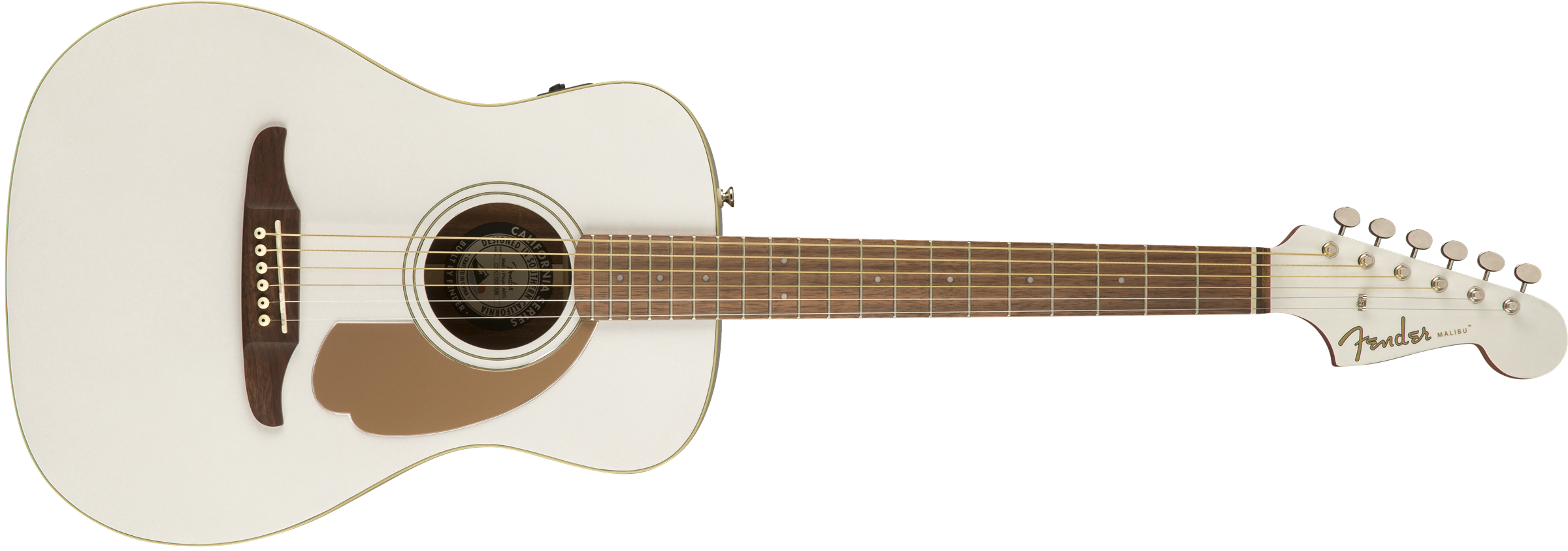 Fender Malibu Player Concert Epicea Acajou Wal - Arctic Gold - Electro acoustic guitar - Variation 1