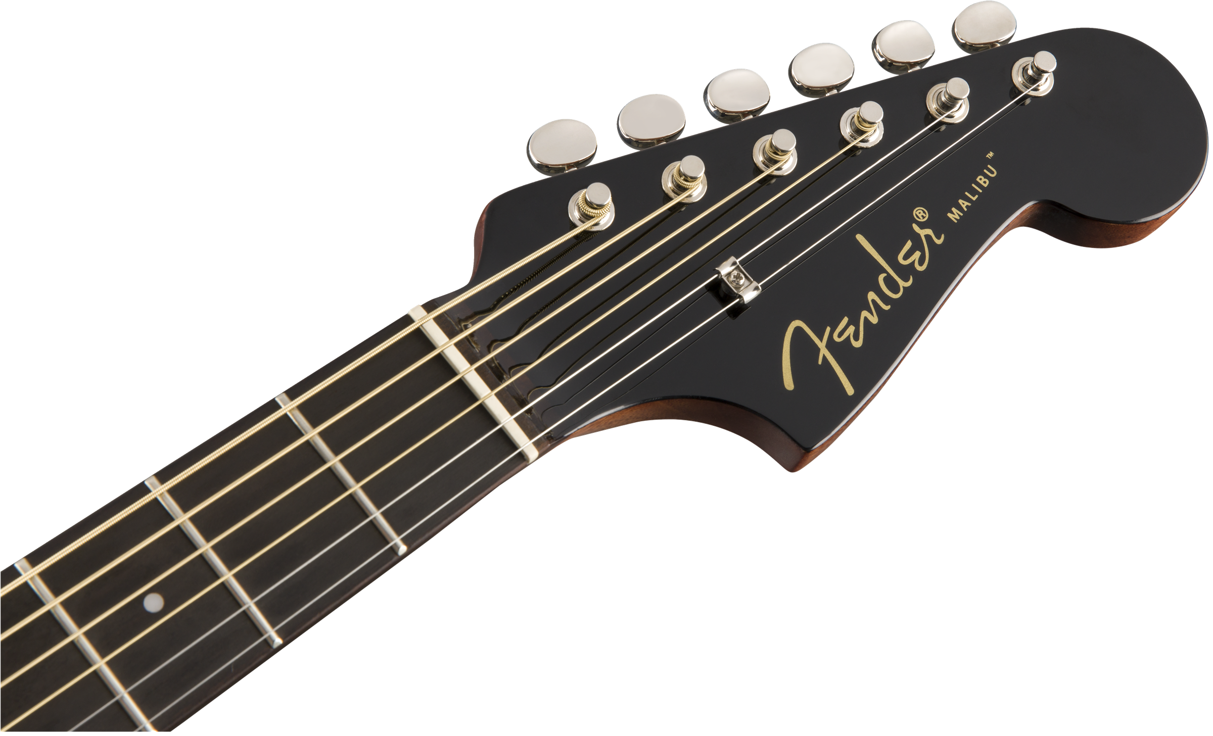 Fender Malibu Player - Jetty Black - Acoustic guitar & electro - Variation 4