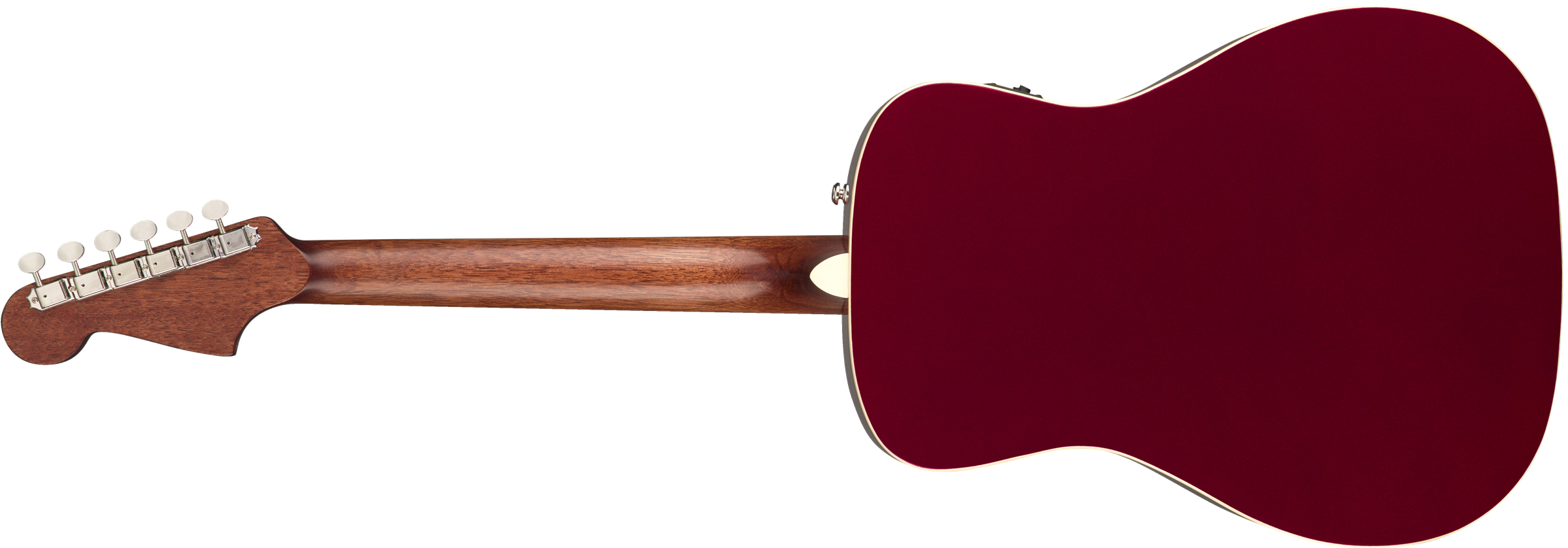 Fender Malibu Player - Candy Apple Red - Acoustic guitar & electro - Variation 6