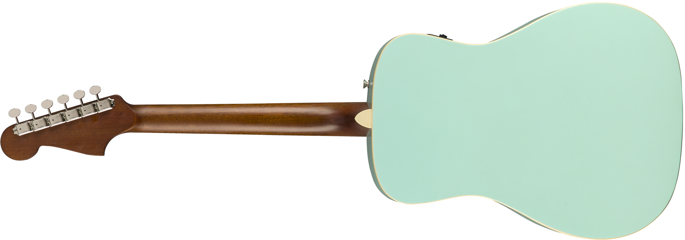 Fender Malibu Player Concert Epicea Acajou Wal - Aqua Splash - Acoustic guitar & electro - Variation 6