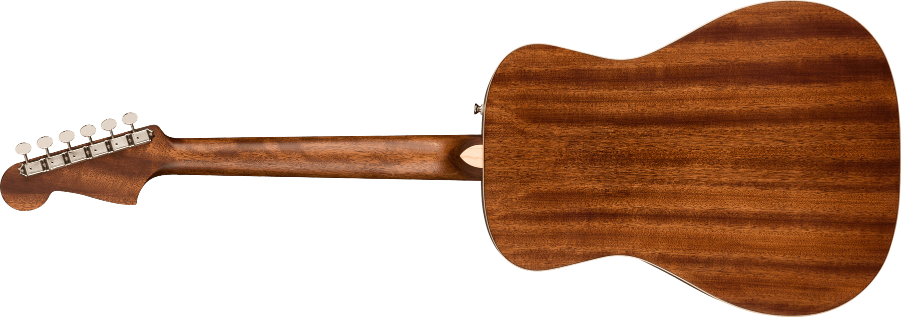 Fender Malibu Special California Concert Tout Acajou Pf +housse - Natural Satin - Electro acoustic guitar - Variation 1