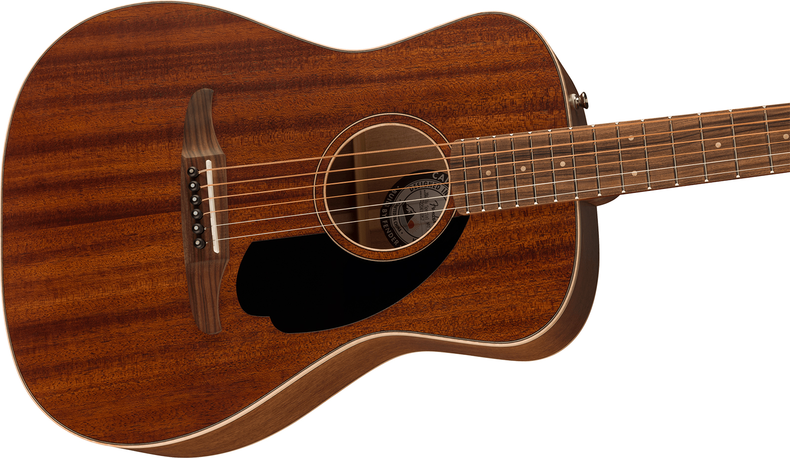 Fender Malibu Special California Parlor Tout Okoume Pf - Natural Satin - Electro acoustic guitar - Variation 2