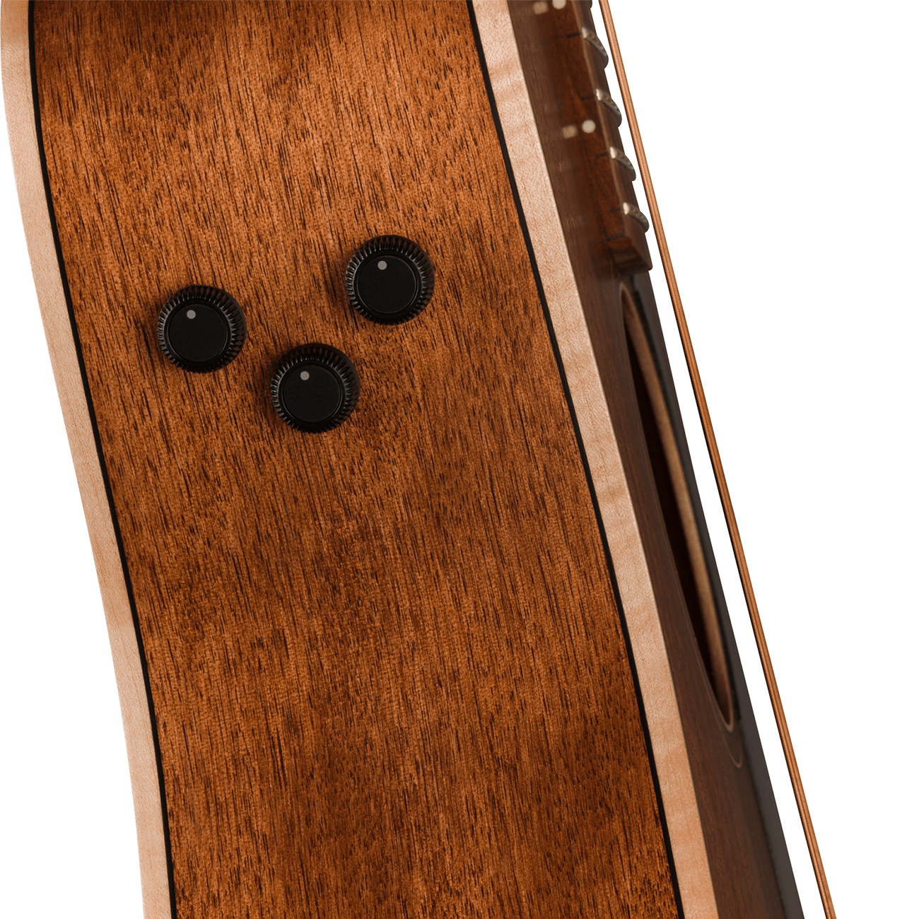 Fender Malibu Special California Parlor Tout Okoume Pf - Natural Satin - Electro acoustic guitar - Variation 3