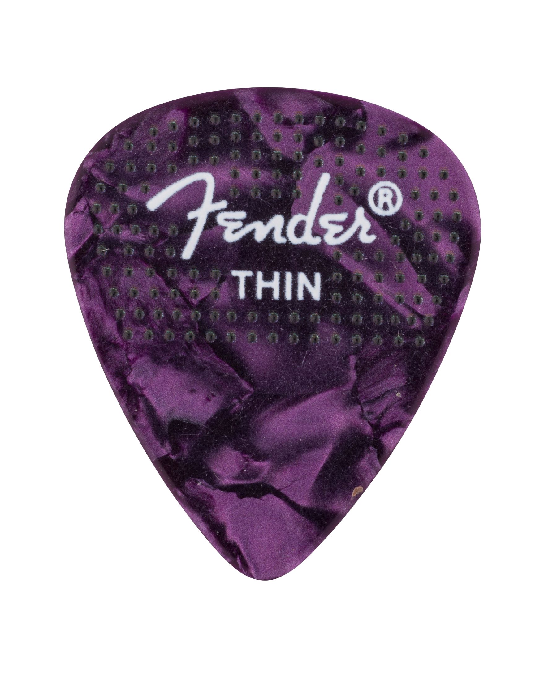 Fender Mediators 351 CelluloÏde À Points (pqt De 12) Moyen - Guitar pick - Variation 4