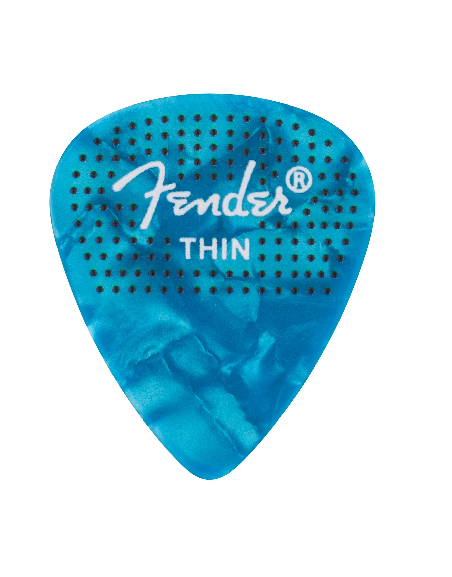 Fender Mediators 351 CelluloÏde À Points (pqt De 12) Moyen - Guitar pick - Variation 7