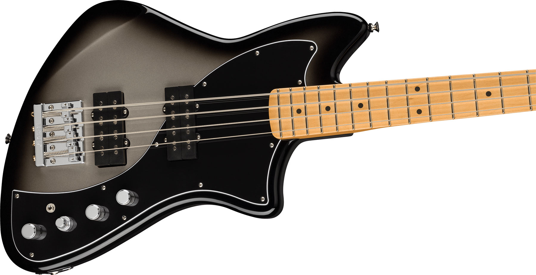 Fender Meteora Bass Active Player Plus Mex Mn - Silver Burst - Solid body electric bass - Variation 2