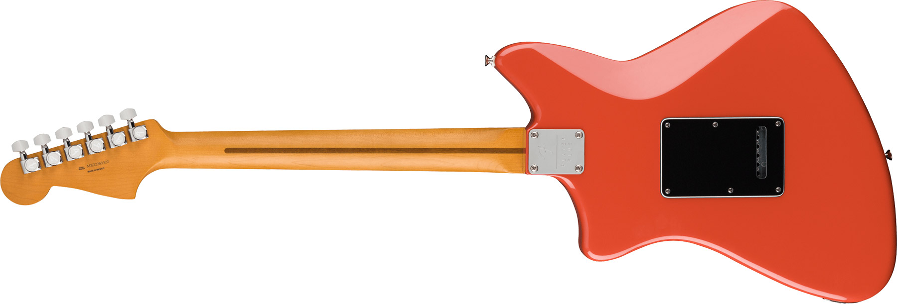 Fender Meteora Player Plus Hh Mex 2023 2s Ht Pf - Fiesta Red - Retro rock electric guitar - Variation 1