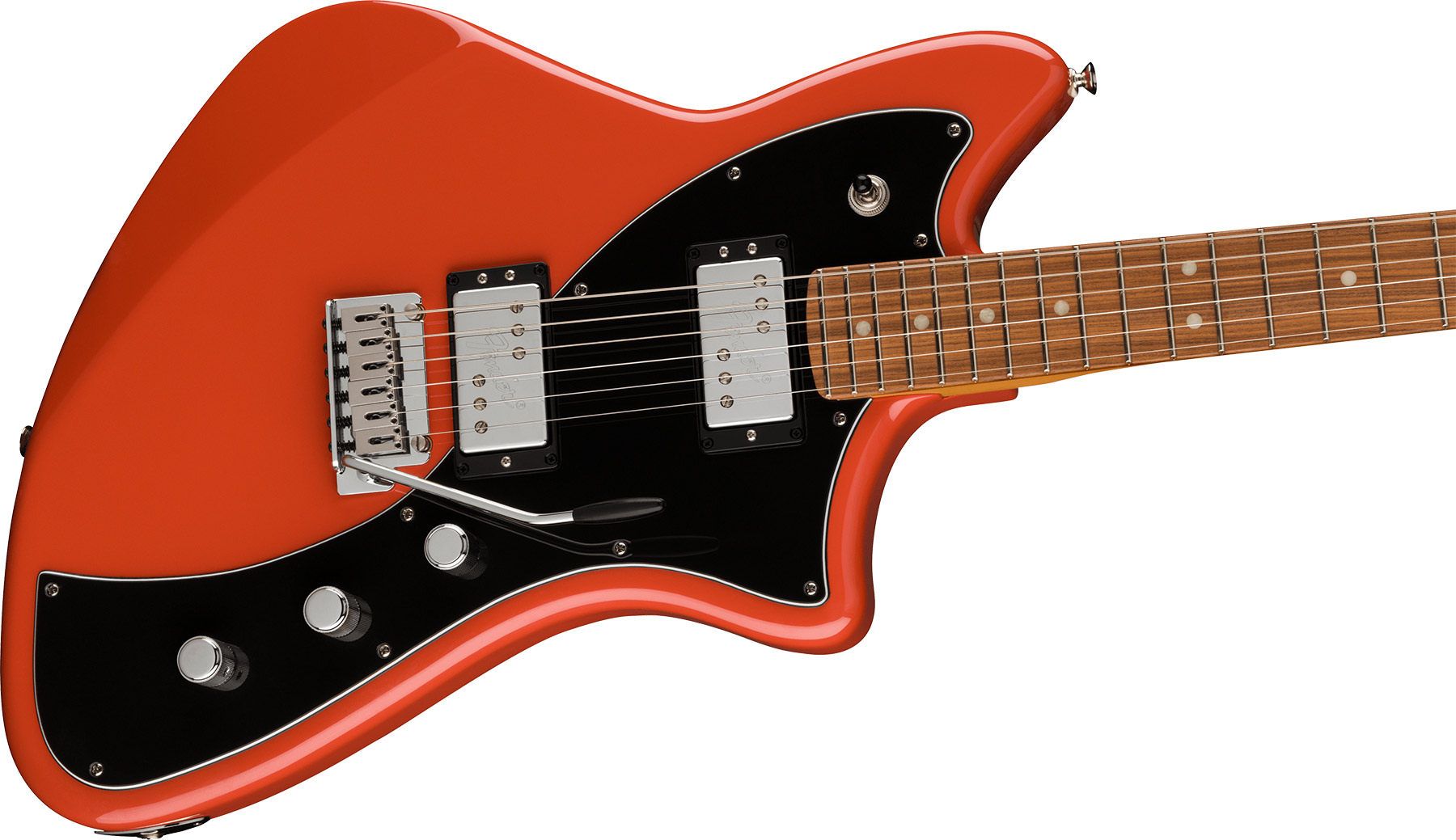 Fender Meteora Player Plus Hh Mex 2023 2s Ht Pf - Fiesta Red - Retro rock electric guitar - Variation 2