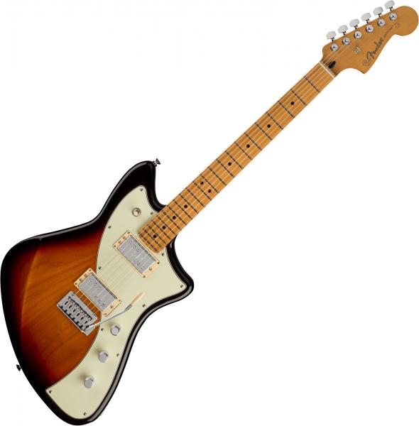 Solid body electric guitar Fender Player Plus Meteora HH (MEX, MN) - 3-color sunburst