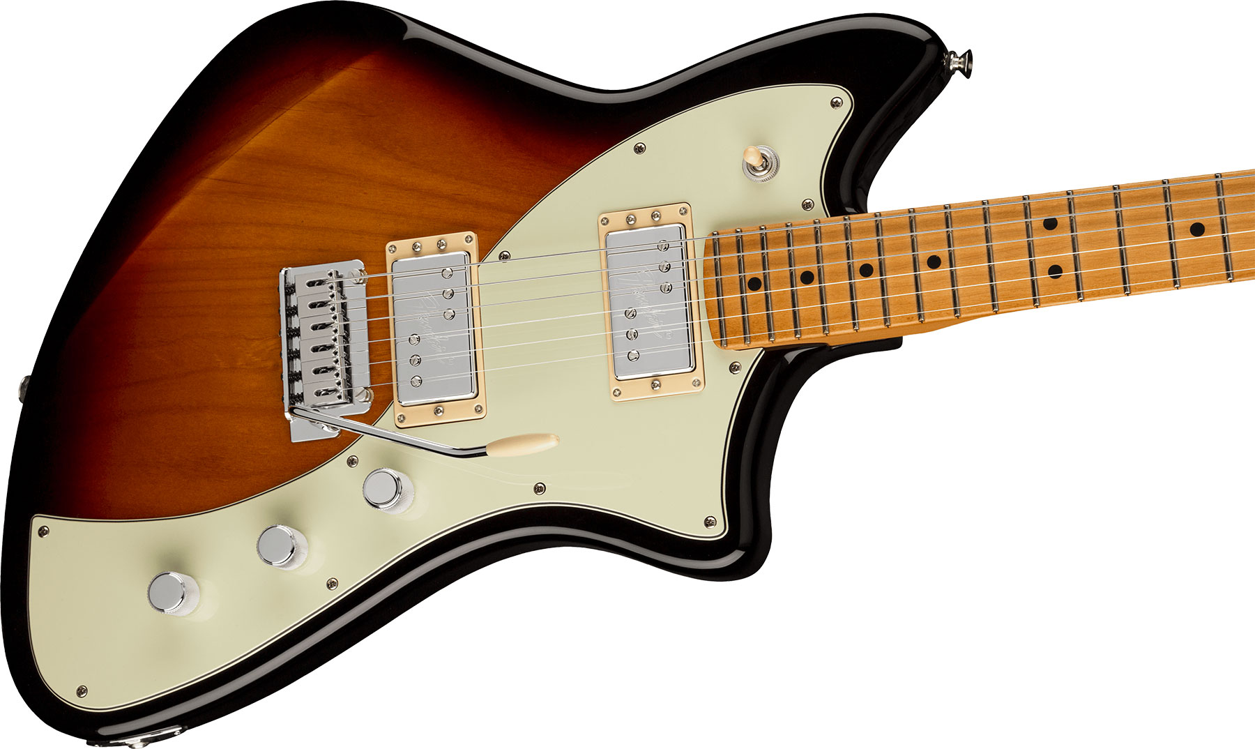 Fender Meteora Player Plus Hh Mex 2h Ht Mn - 3-color Sunburst - Retro rock electric guitar - Variation 2