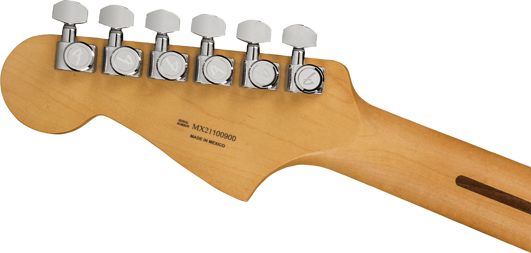 Fender Meteora Player Plus Hh Mex 2h Ht Pf - Belair Blue - Retro rock electric guitar - Variation 3