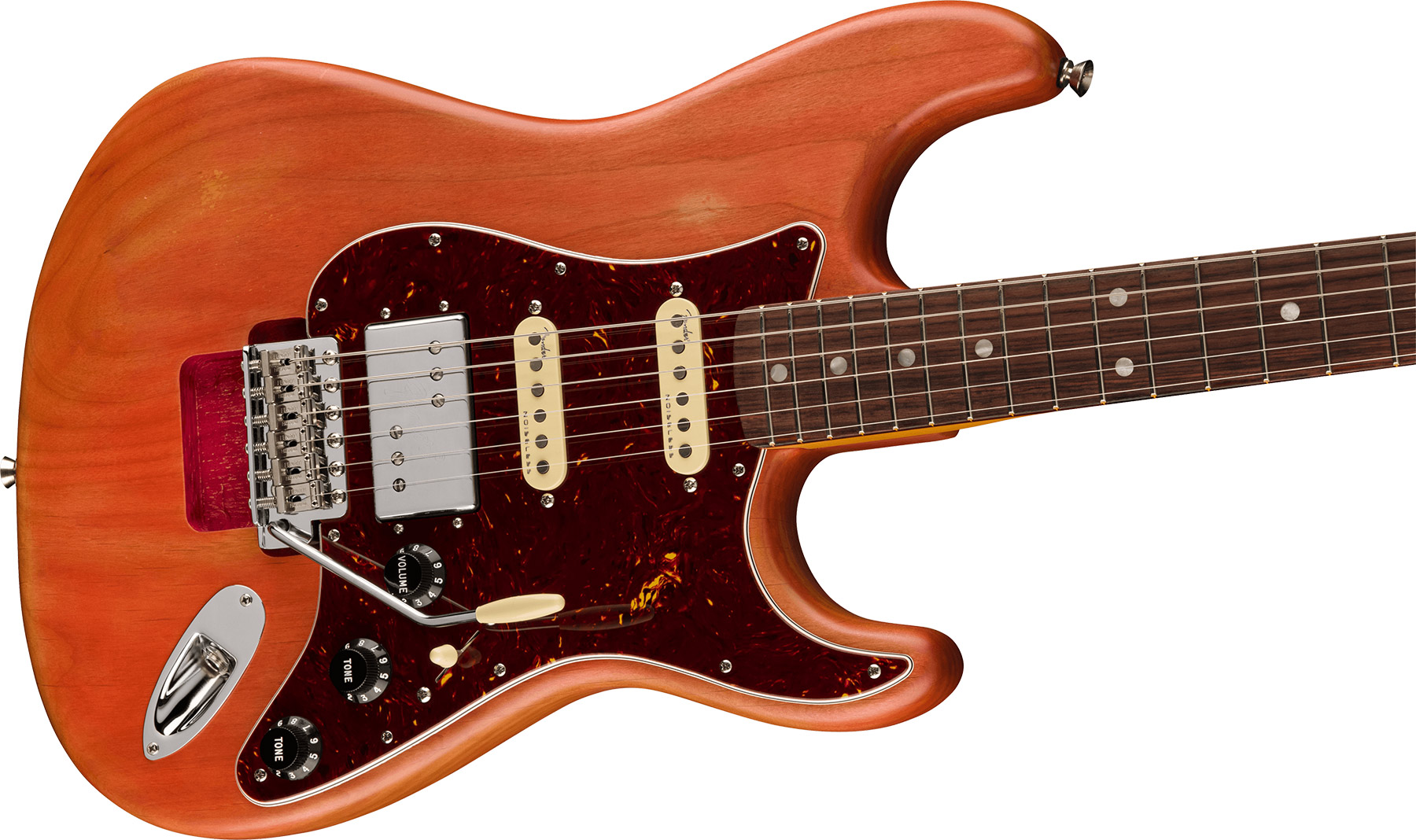 Fender Michael Landau Strat Coma Stories Usa Signature Hss Trem Rw - Coma Red - Str shape electric guitar - Variation 2
