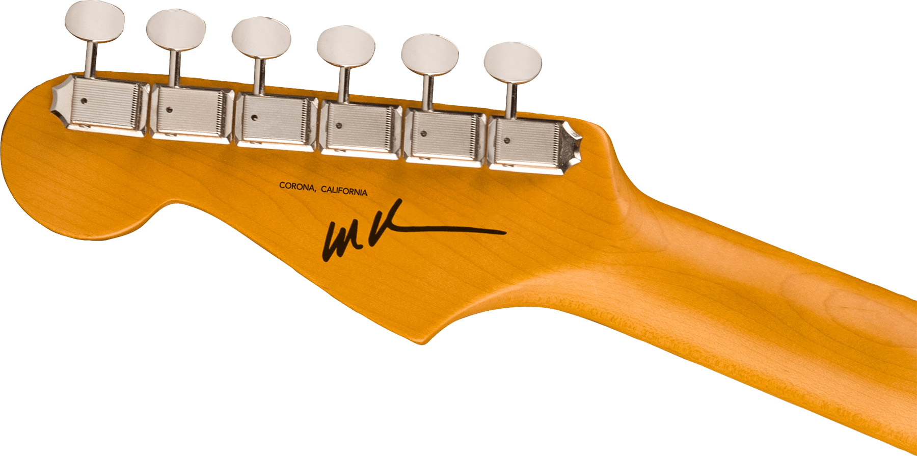 Fender Michael Landau Strat Coma Stories Usa Signature Hss Trem Rw - Coma Red - Str shape electric guitar - Variation 3