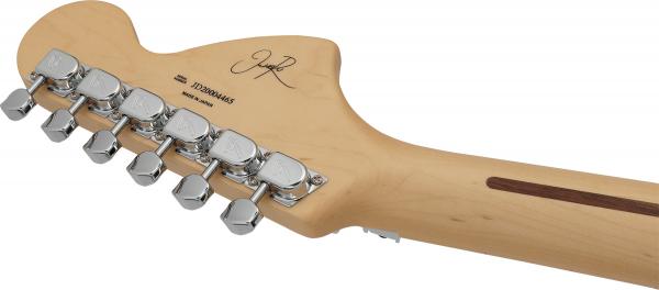 Solid body electric guitar Fender Michiya Haruhata Stratocaster (JAP, MN) - trans pink