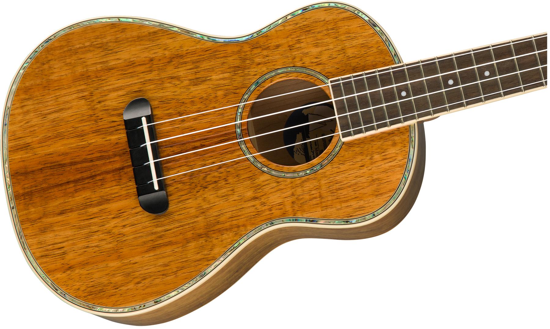 Fender Montecito Tenor Ukulele Tout Koa Wal - Natural - Ukulele - Variation 2