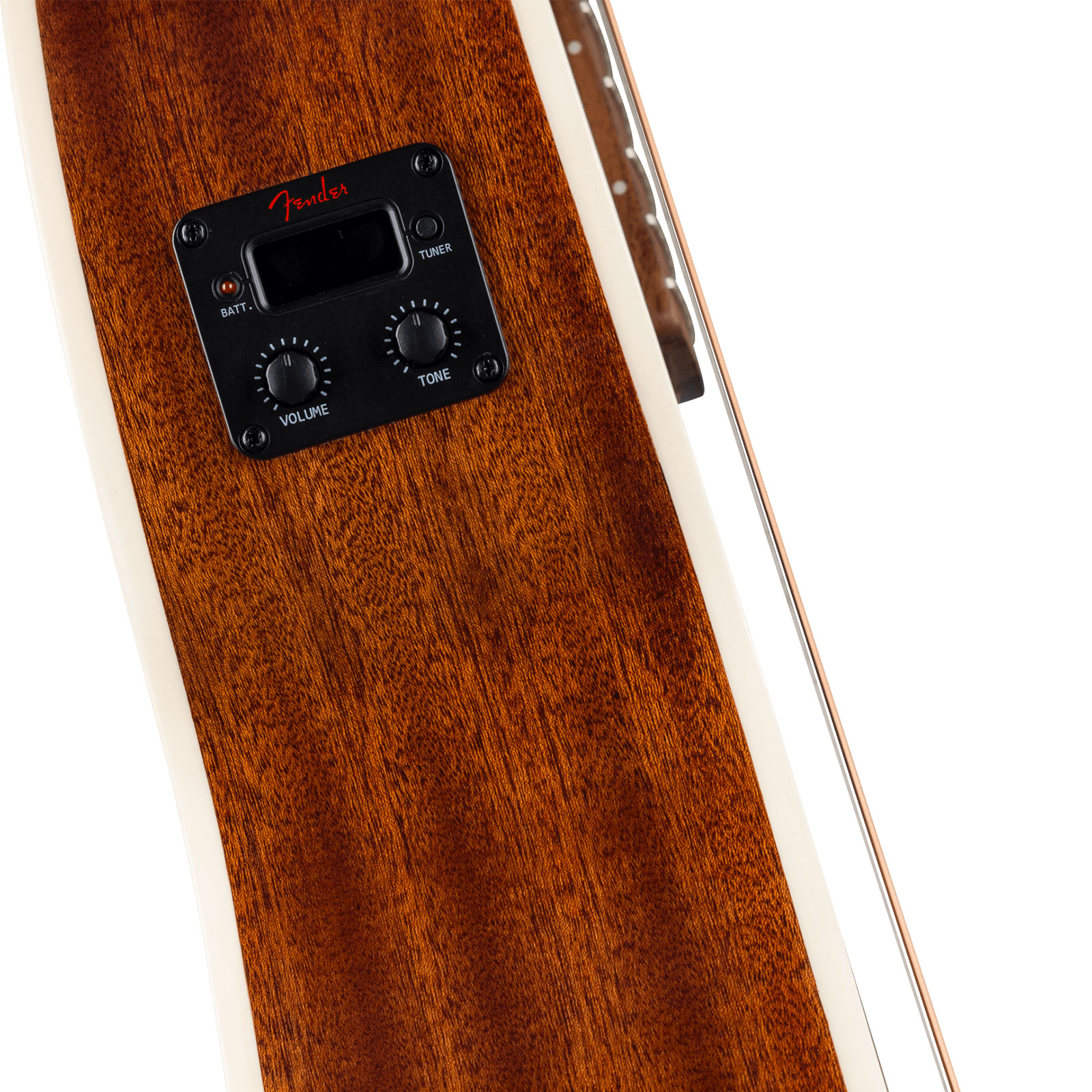 Fender Monterey E California Standard Auditorium Tout Sapele Wal - Natural - Folk guitar - Variation 2