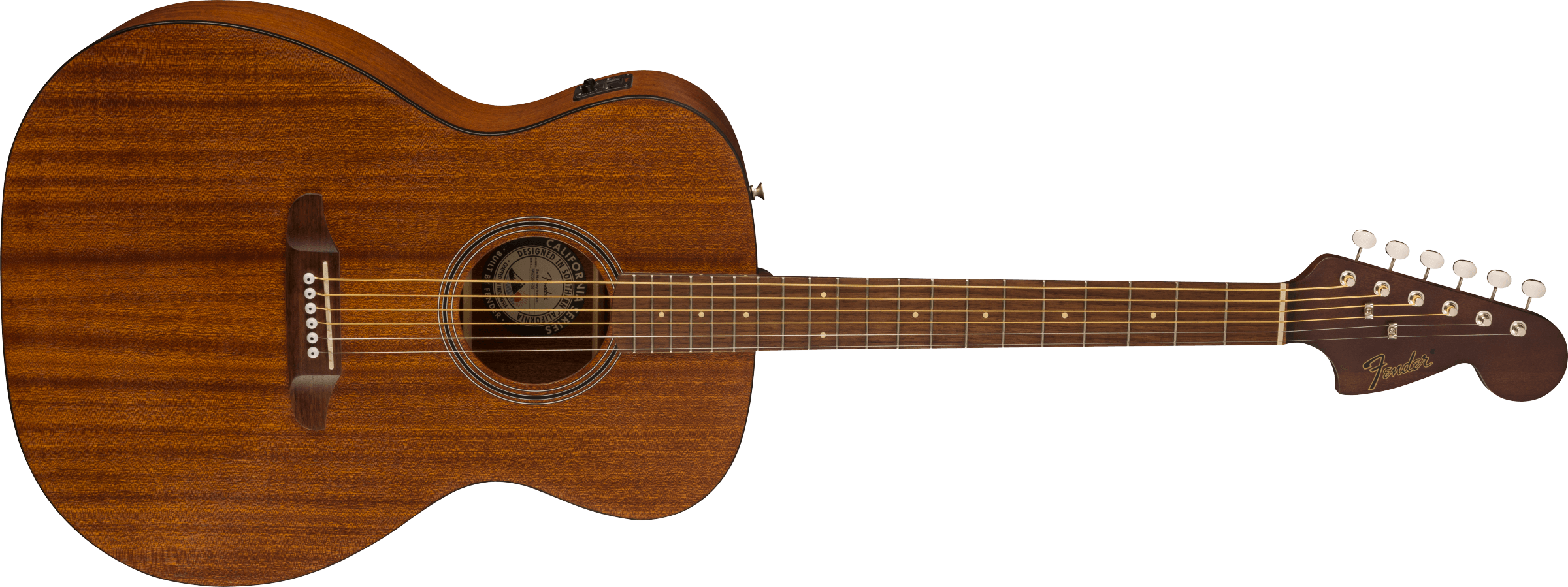 Fender Monterey Standard Sapelle Wal - Natural - Acoustic guitar & electro - Variation 1