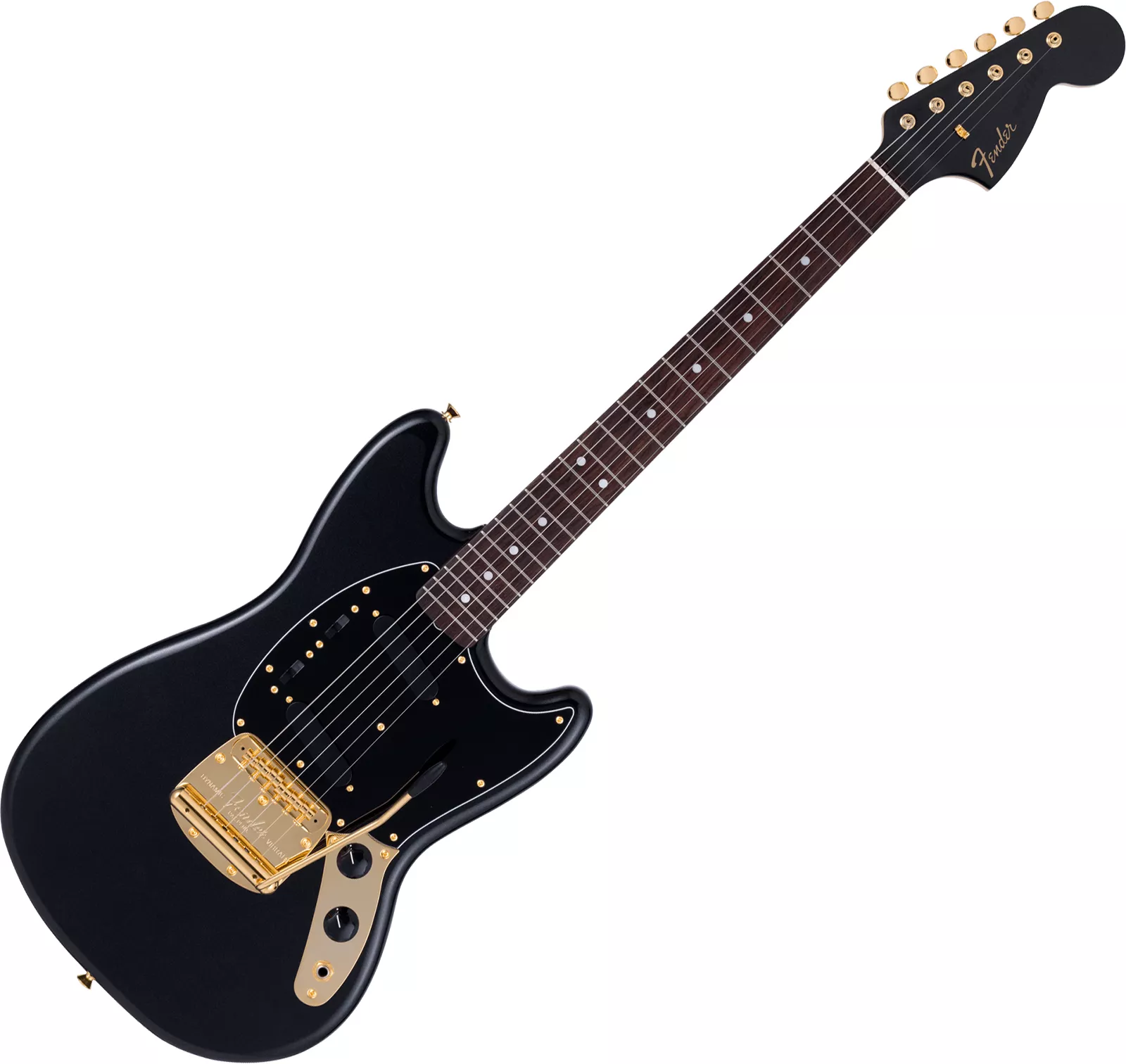 Fender Made in Japan Traditional 60s Mustang - black pearl Retro