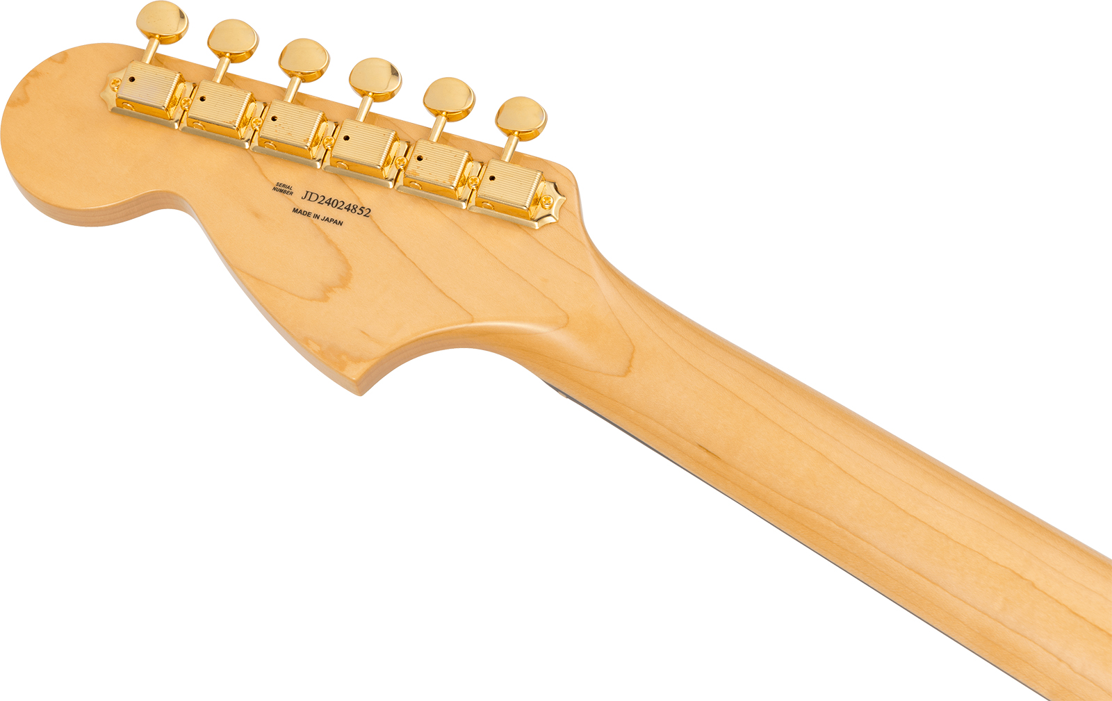 Fender Mustang 60s Traditional Mij Ltd Jap Shsc 2s Trem Rw - Black Pearl - Retro rock electric guitar - Variation 4