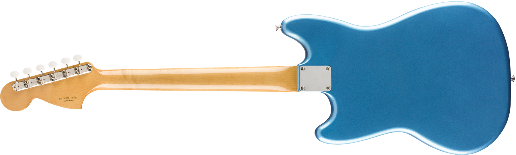 Fender Mustang 60s Vintera Vintage Mex Pf - Lake Placid Blue - Retro rock electric guitar - Variation 1