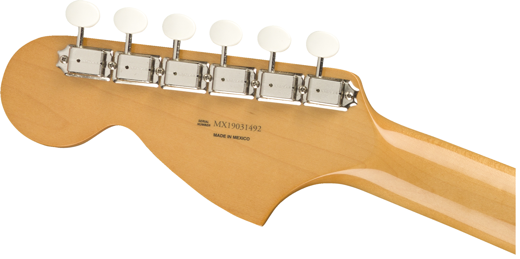 Fender Mustang 60s Vintera Vintage Mex Pf - Lake Placid Blue - Retro rock electric guitar - Variation 3