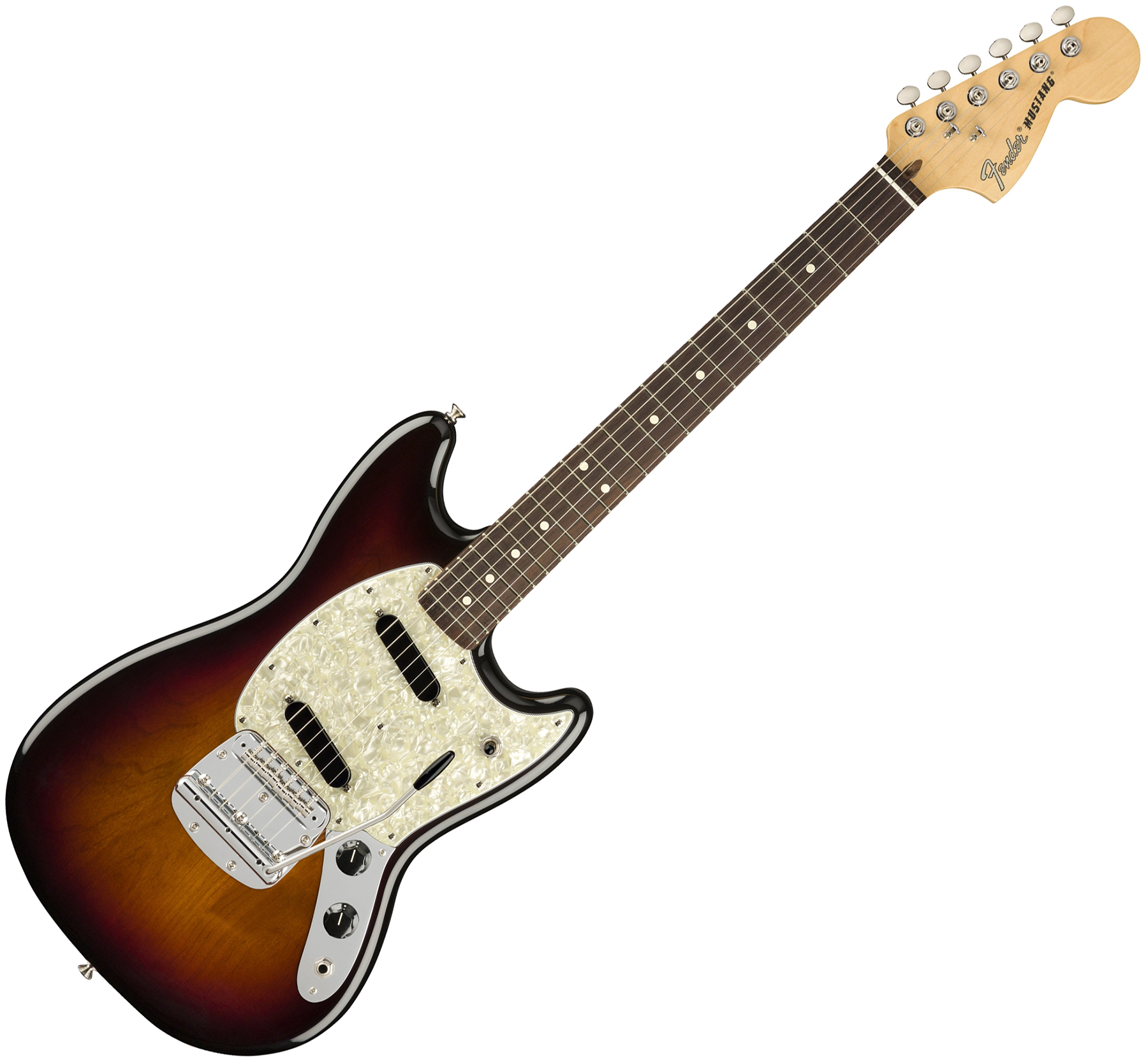 Fender American Performer Mustang (USA, RW) - 3-color sunburst 