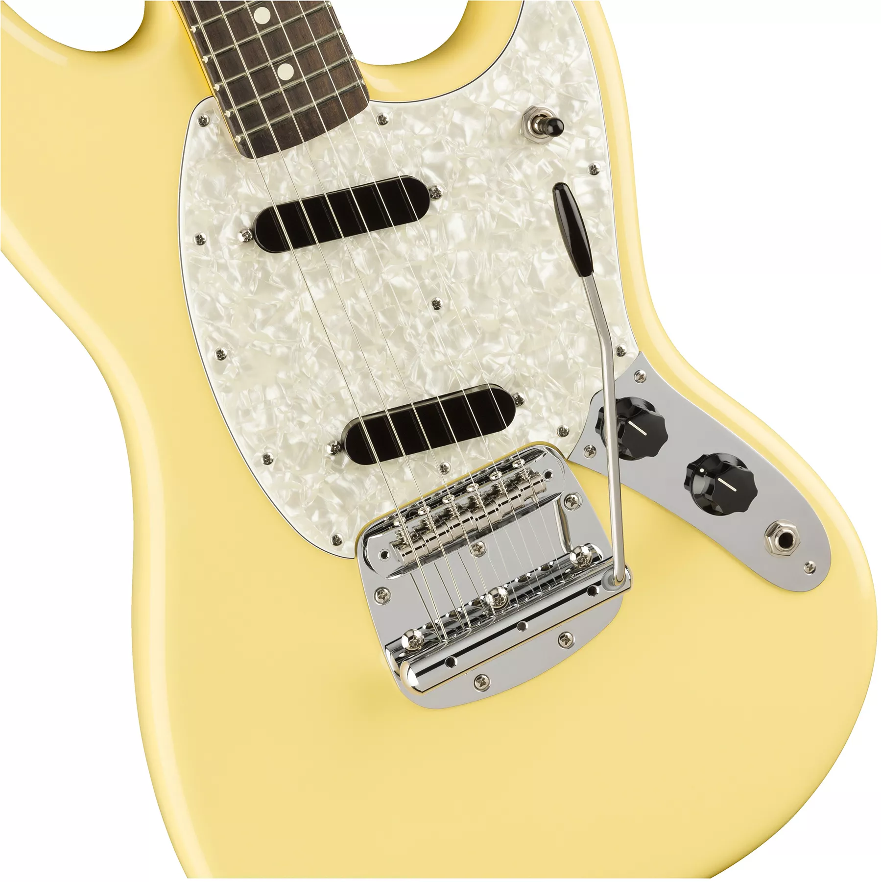 Fender American Performer Mustang (USA, RW) - vintage white Solid 