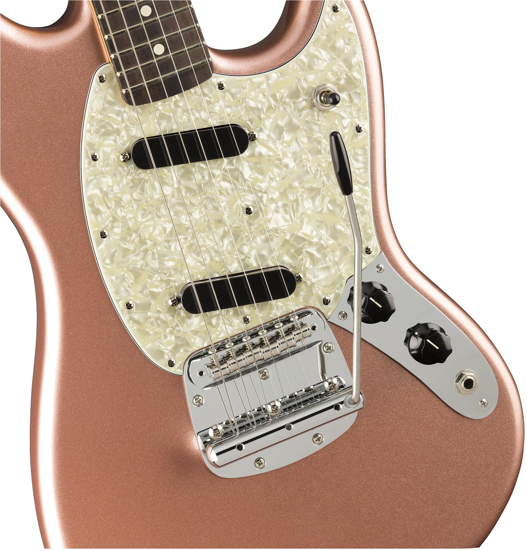Fender Mustang American Performer Usa Ss Rw - Penny - Double cut electric guitar - Variation 2