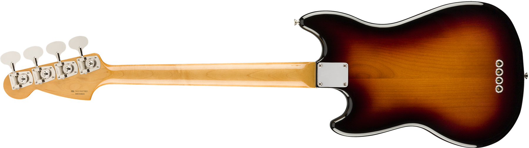 Fender Mustang Bass 60s Vintera Vintage Mex Pf - 3-color Sunburst - Electric bass for kids - Variation 1