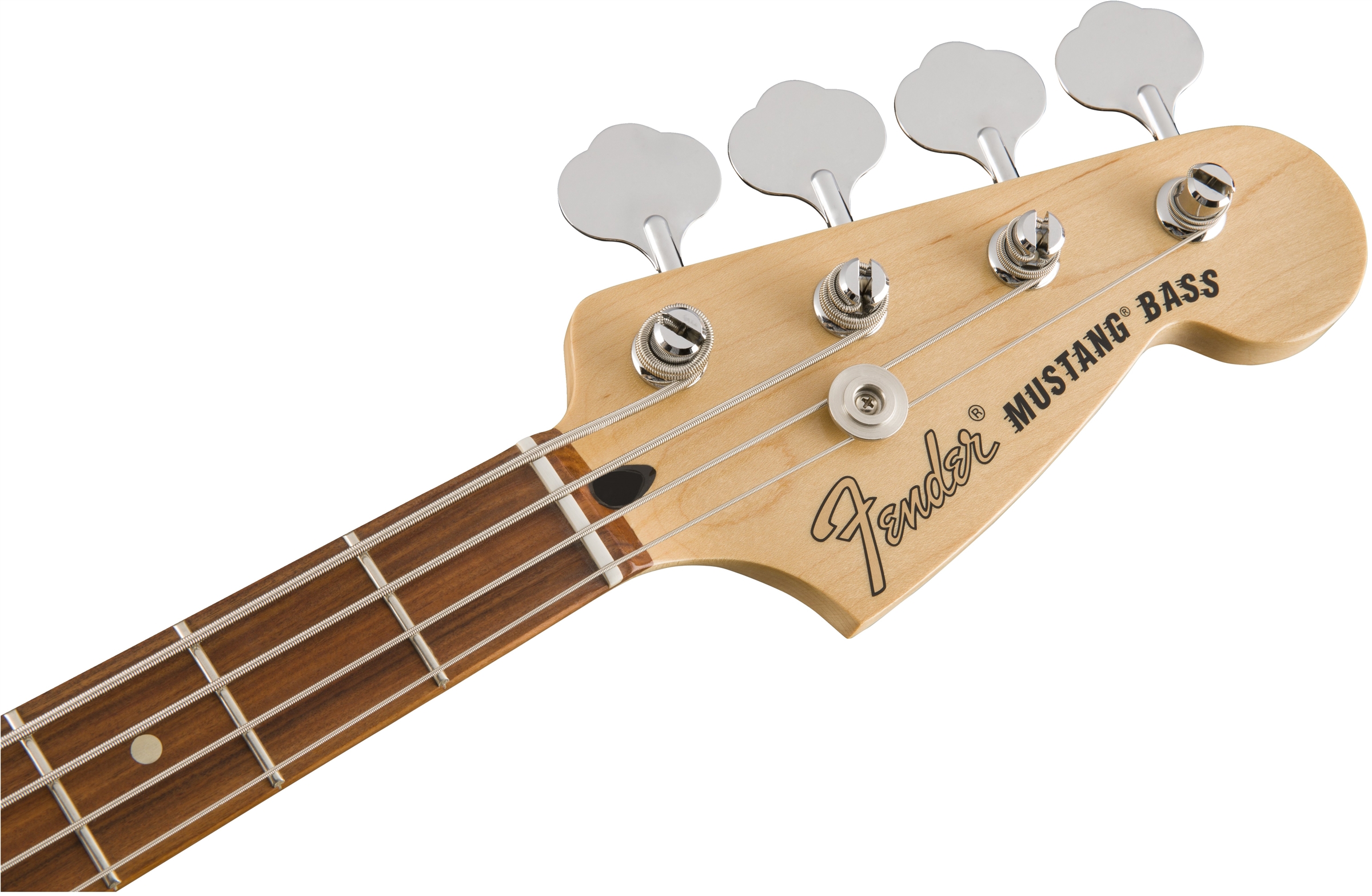 Fender Mustang Bass Pj Mex Pf - Olympic White - Electric bass for kids - Variation 3