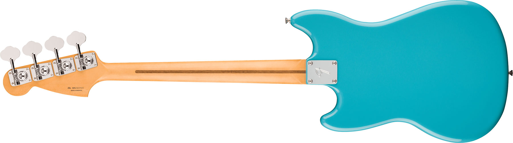 Fender Mustang Bass Pj Player Ii Mex Rw - Aquatone Blue - Solid body electric bass - Variation 1