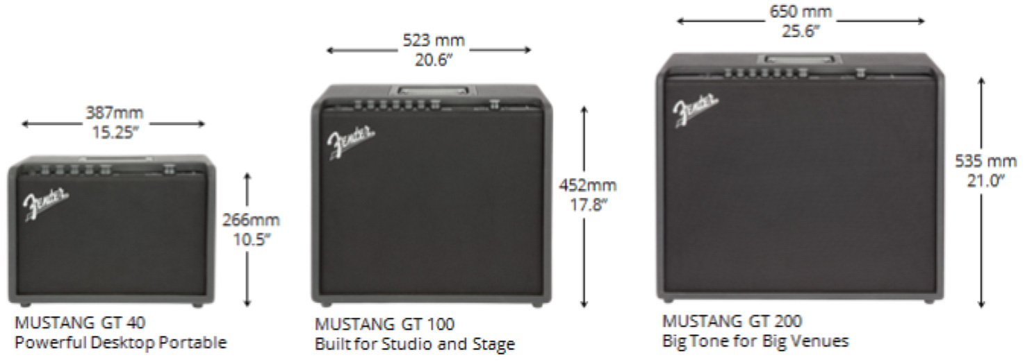 Mustang GT 40 Electric guitar combo amp Fender