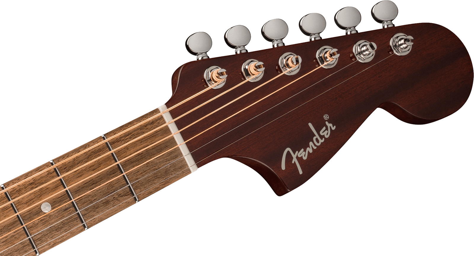 Fender Newporter Deluxe Ce California Auditorium Cw Epicea Acajou Wal - White Blonde - Folk guitar - Variation 4