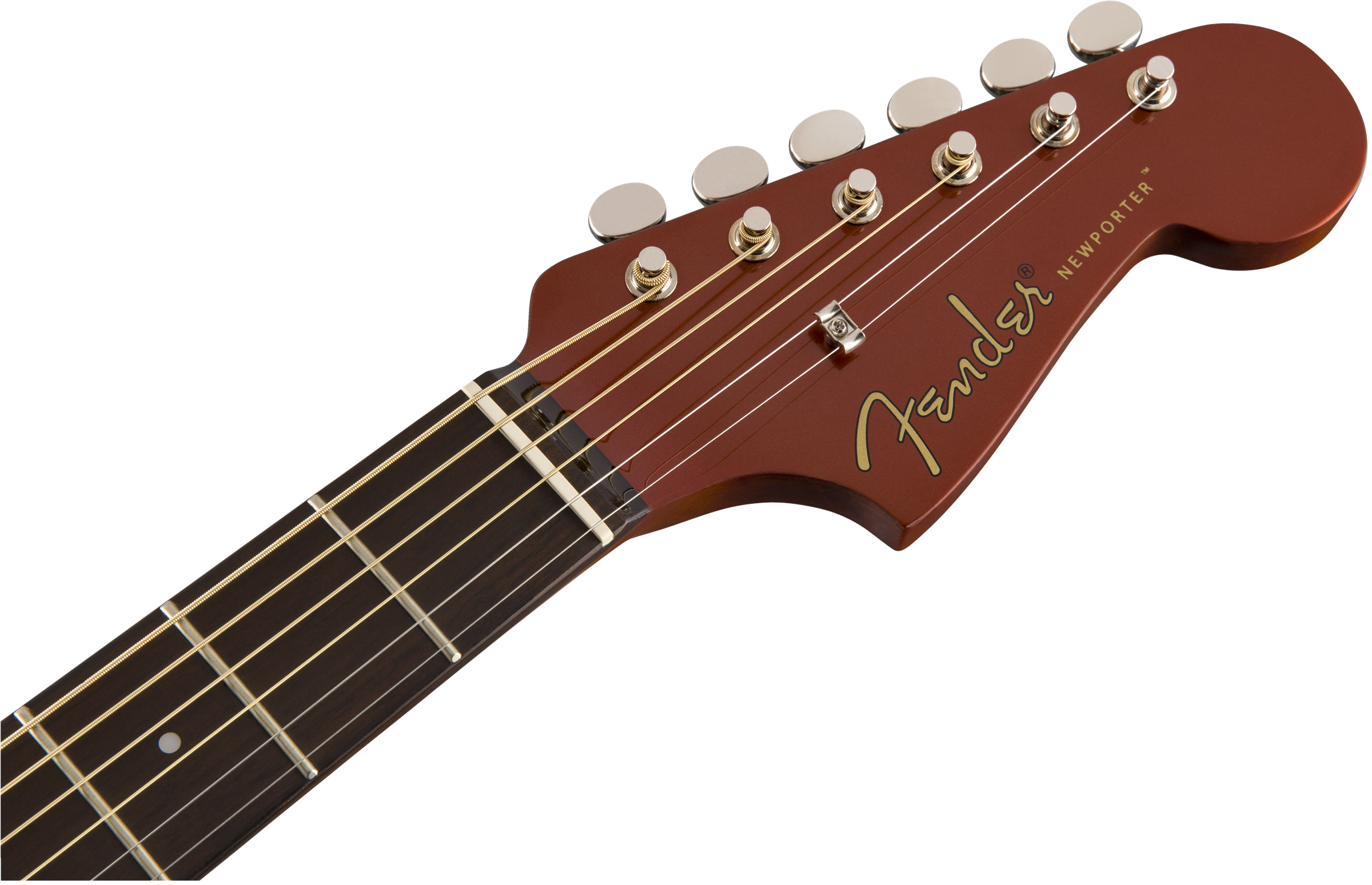 Fender Newporter Player - Rustic Copper - Acoustic guitar & electro - Variation 5