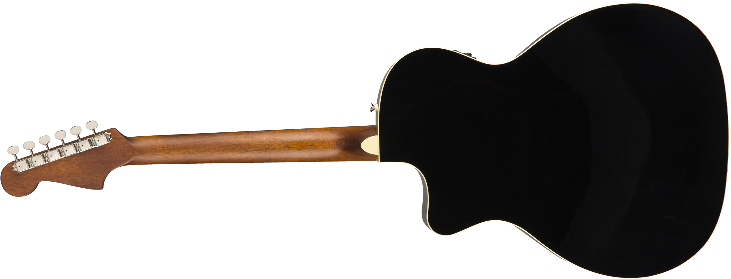 Fender Newporter Player - Jetty Black - Acoustic guitar & electro - Variation 6
