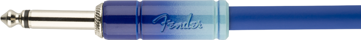 Fender Ombre Instrument Cable Droit Droit 10ft 3.05m Belair Blue - Cable - Variation 1