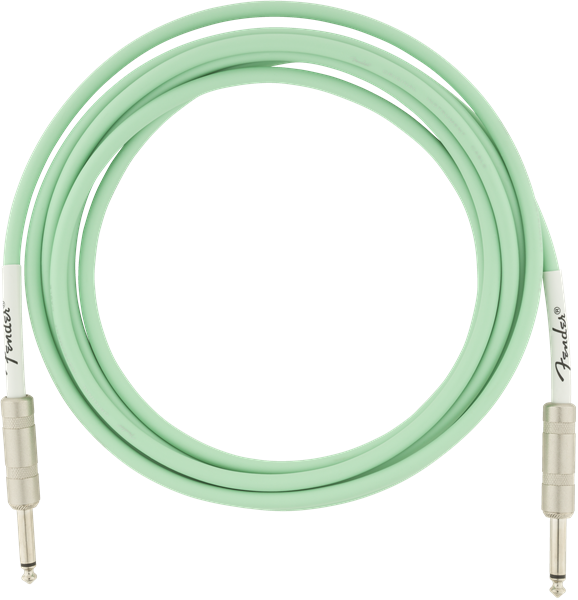 Fender Original Instrument Cable Droit/droit 10ft Surf Green - Cable - Variation 1