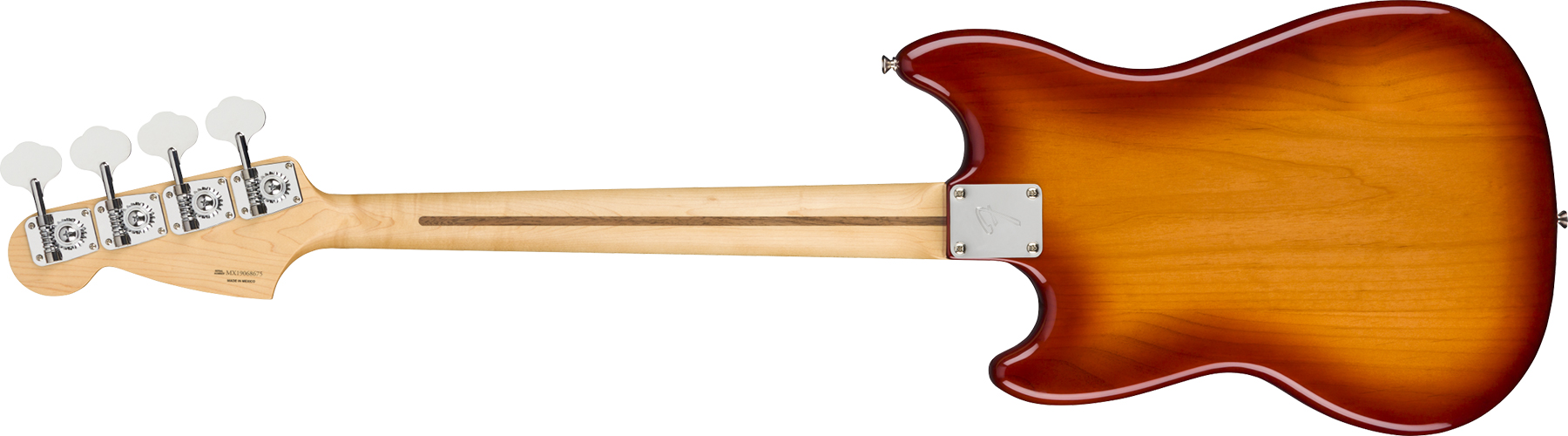 Fender Player Mustang Bass Mex Pj Mn - Sienna Sunburst - Electric bass for kids - Variation 1