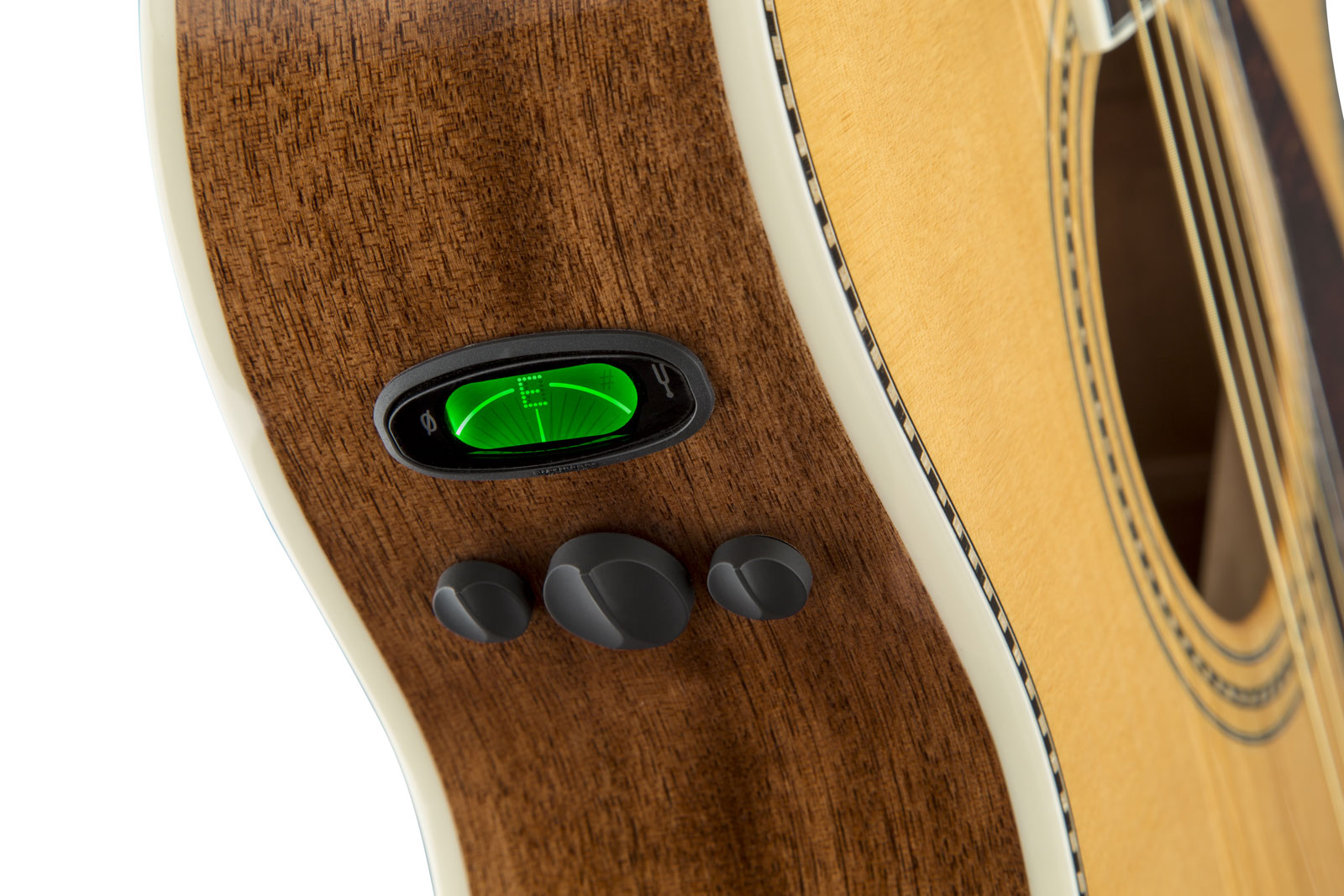 Fender Pm-3 Standard Paramount Triple-0 Cw Epicea Acajou 2017 - Natural - Electro acoustic guitar - Variation 3