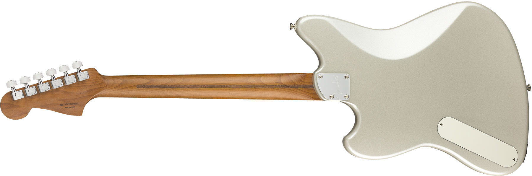 Fender Powercaster Alternate Reality Ltd Hp90 Ht Pf - White Opal - Retro rock electric guitar - Variation 1