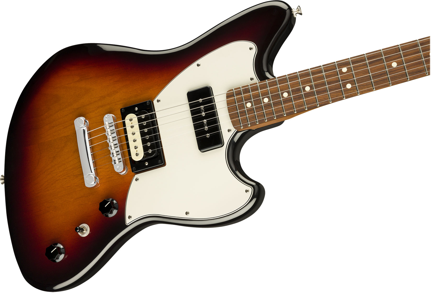 Fender Powercaster Alternate Reality Ltd Hp90 Ht Pf - 3-color Sunburst - Retro rock electric guitar - Variation 2
