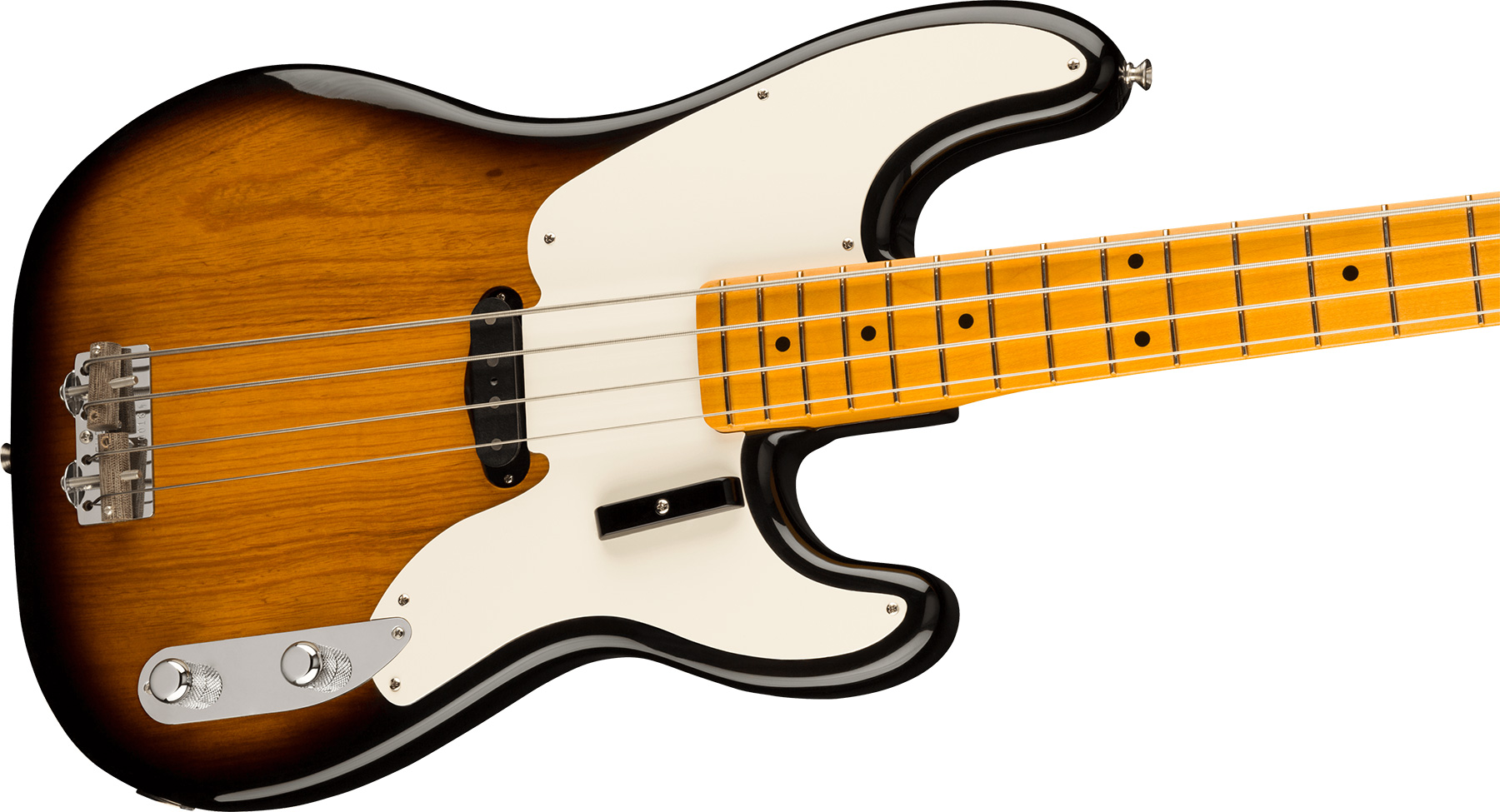 Fender Precision Bass 1954 American Vintage Ii Usa Mn - 2-color Sunburst - Solid body electric bass - Variation 2