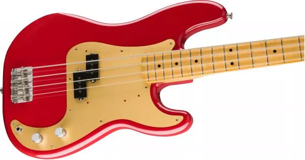 Solid body electric bass Fender Vintera 50's Precision Bass (MEX, MN) - dakota red