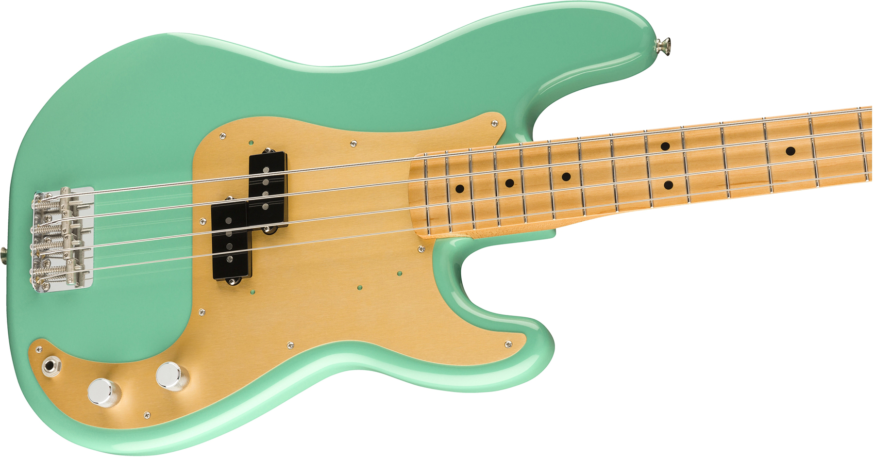 Fender Precision Bass 50s Vintera Vintage Mex Mn - Seafoam Green - Solid body electric bass - Variation 2