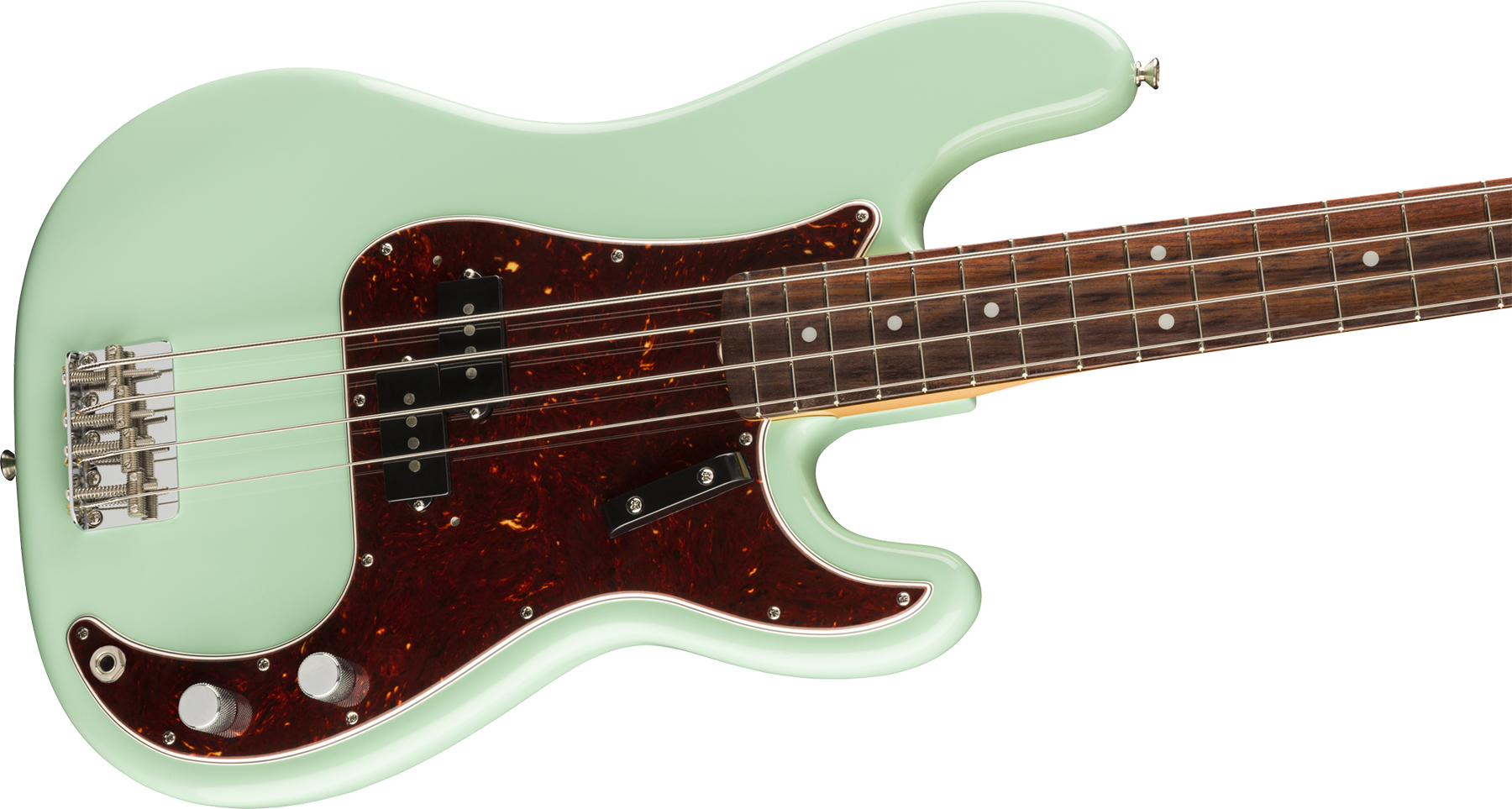 Fender Precision Bass '60s American Original Usa Rw - Surf Green - Solid body electric bass - Variation 2