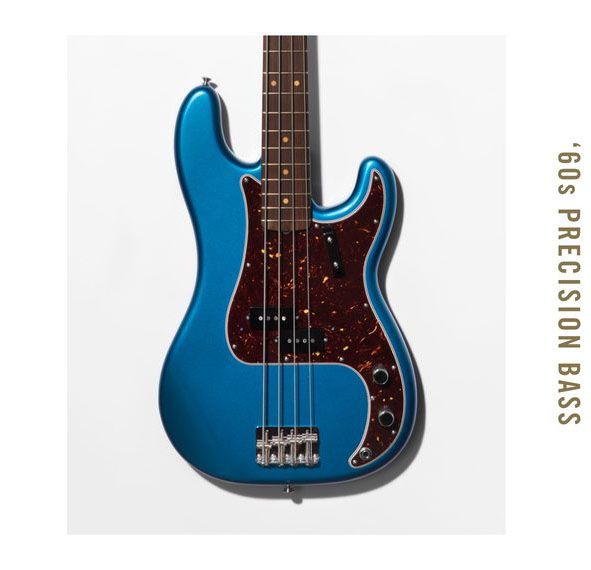 Fender Precision Bass '60s American Original Usa Rw - Lake Placid Blue - Solid body electric bass - Variation 4
